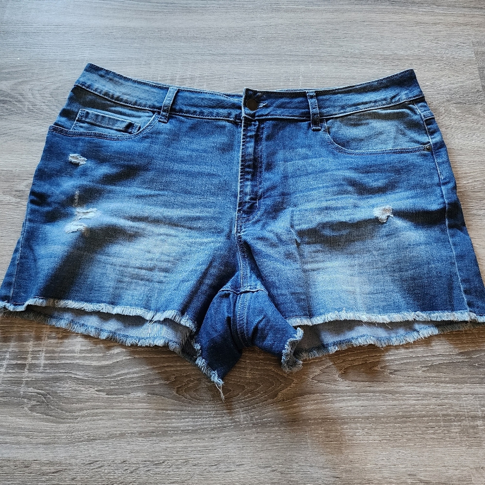 NWOT Blue Jean Shorts George Size 16